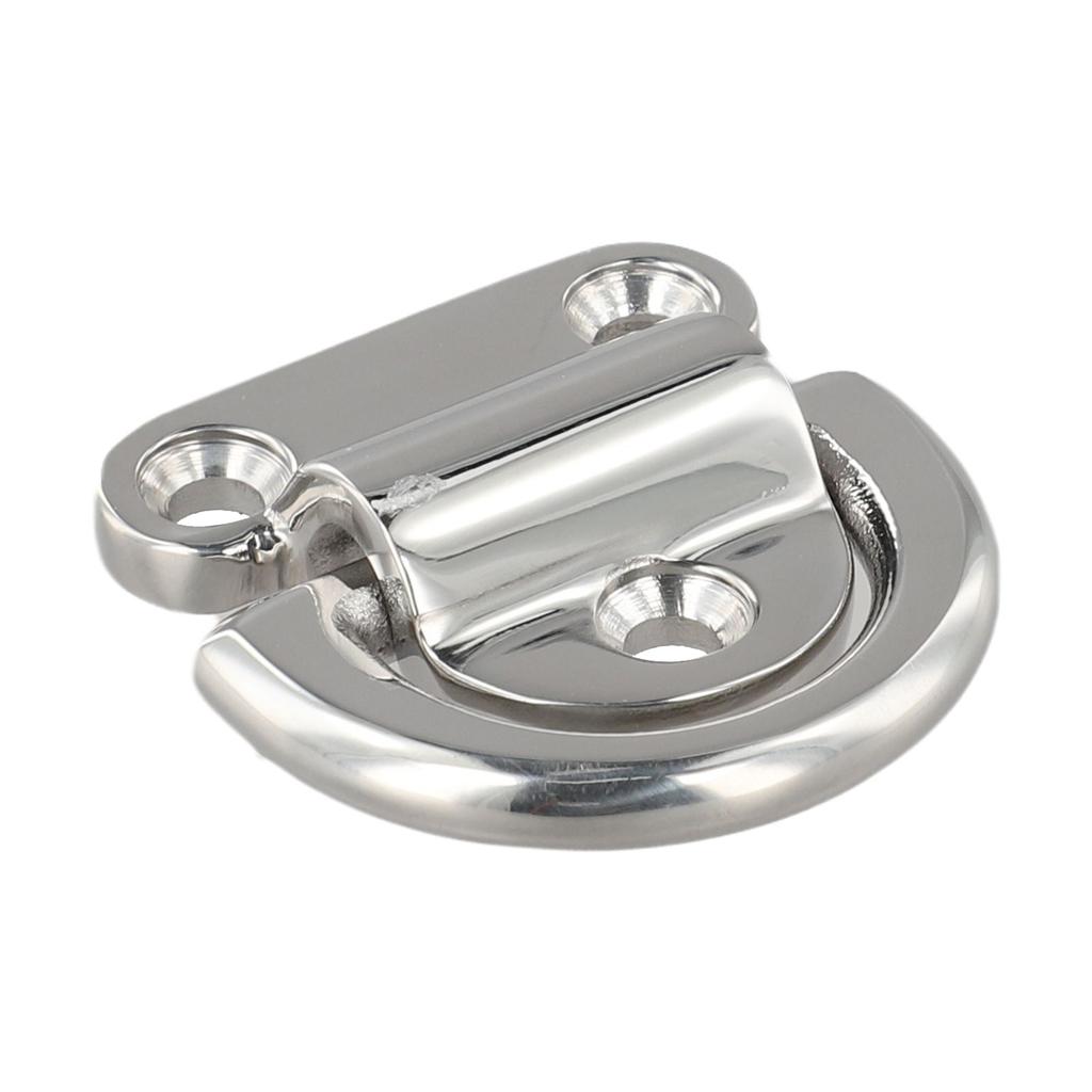 Lashing Ring 316 Stainless Steel D Ring Folding Pad Eye