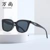 Gm Sunglasses Women'S Premium Ins Retro Cat Eye Sunglasses, Sun Protection And Uv Protection Sunglasses