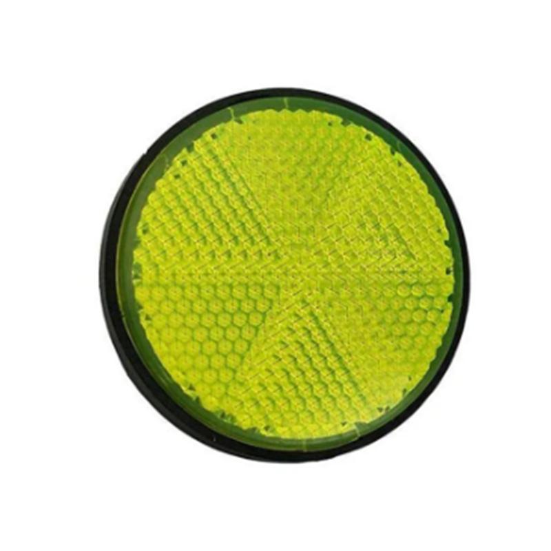Motorrad, Elektrofahrrad, Hochreflektierender runder Reflektor, Reflektor, Hinterrad-Schutzblech-Bremswarnvorrichtung