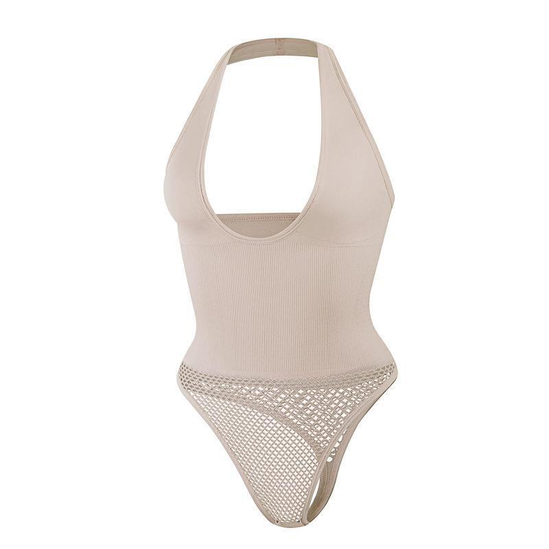 

Суцільний моделюючий боді з контролем живота Стрінги, що підкреслюють талію, Плоский живіт, Підтягують сідниці, Підкреслюють вигини, З утяжкою талії, На шнурівці, Сексуальне боді XL хакі