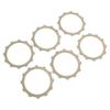 Clutch Friction Plate Kit for Kawasaki KR250 KR-I 1988-1989 KR-IR 1989-1990