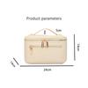 Leather PU Cosmetic Bag Portable Women's Large Capacity Cosmetic Bag Multifunctional Waterproof Cosmetic Bag