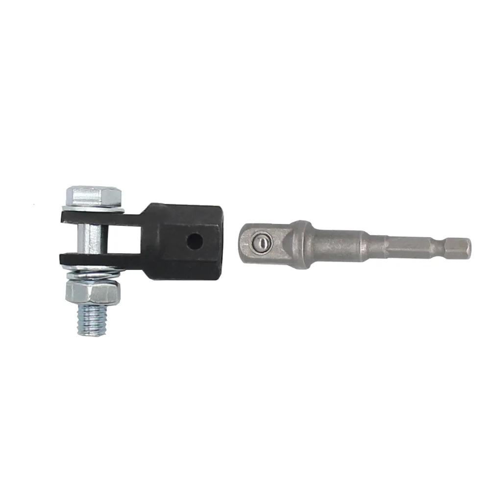 1/2 inch Cricuri foarfece Adaptor Drive Cheie de impact Adaptor Instrument Cric de forfecare Adaptor din oțel crom-vanadiu Tijă de articulație sferică din oțel
