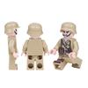 20 Pièces Figurine de Soldat Miniature Modèle de Soldat Peint à la Main Jouet de Construction Décoration de Bureau Cadeau pour Amateurs Militaires Collectionneurs