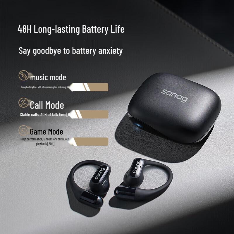 SANAG G6S Bone Conduction Bluetooth Sports Headphones