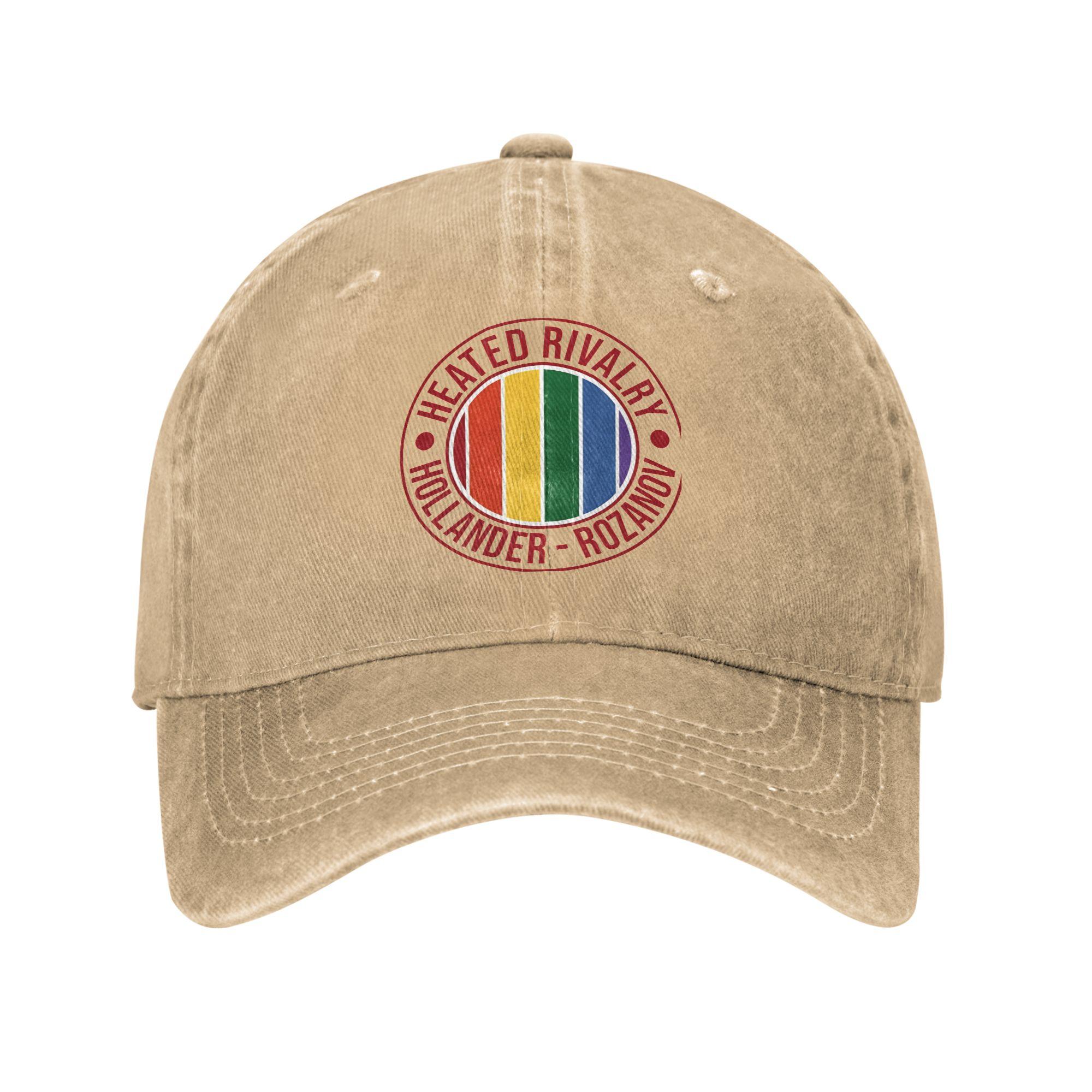 

Retro Heated Rivalry 24 81 Baseball Cap Men Women Distressed Denim Sun Cap Outdoor Activities Adjustable Fit Caps Hat One Size