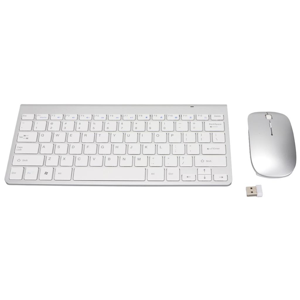 Tastatur Maus Combo Kabellos Sensibel Leise Einstellbare DPI Ergonomisches Design USB Empfänger