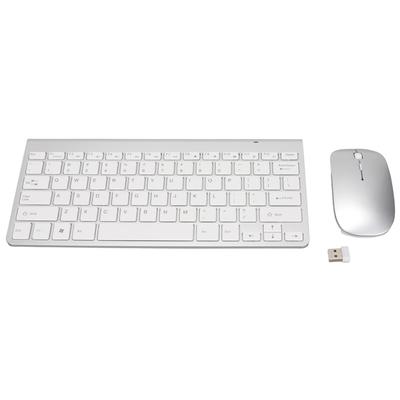 Kombinace klávesnice a myši, bezdrátová, citlivá, tichá, nastavitelné DPI, ergonomický design, USB přijímač