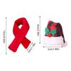 Wine Bottle Scarf Hat Set Cute Sleeve Protector Christmas Bottle Covers For Gathering Dinner Restaurant Bar Travel Dinning Table