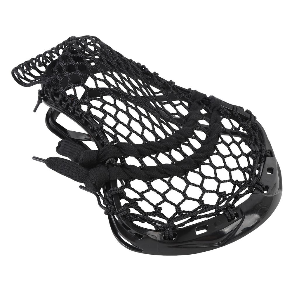 Lacrosse Schlägerkopf Trainingsausrüstung Nylon Bespannt Lacrosse Kopf Ersatz für Wettkampf Offens