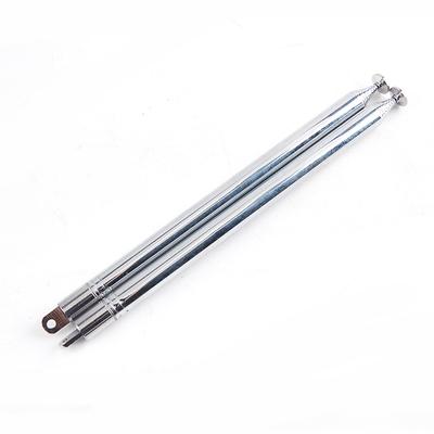 120Cm 10Section Stainless Steel Telescopic Rod Antenna Fm Am Radio Super Signal