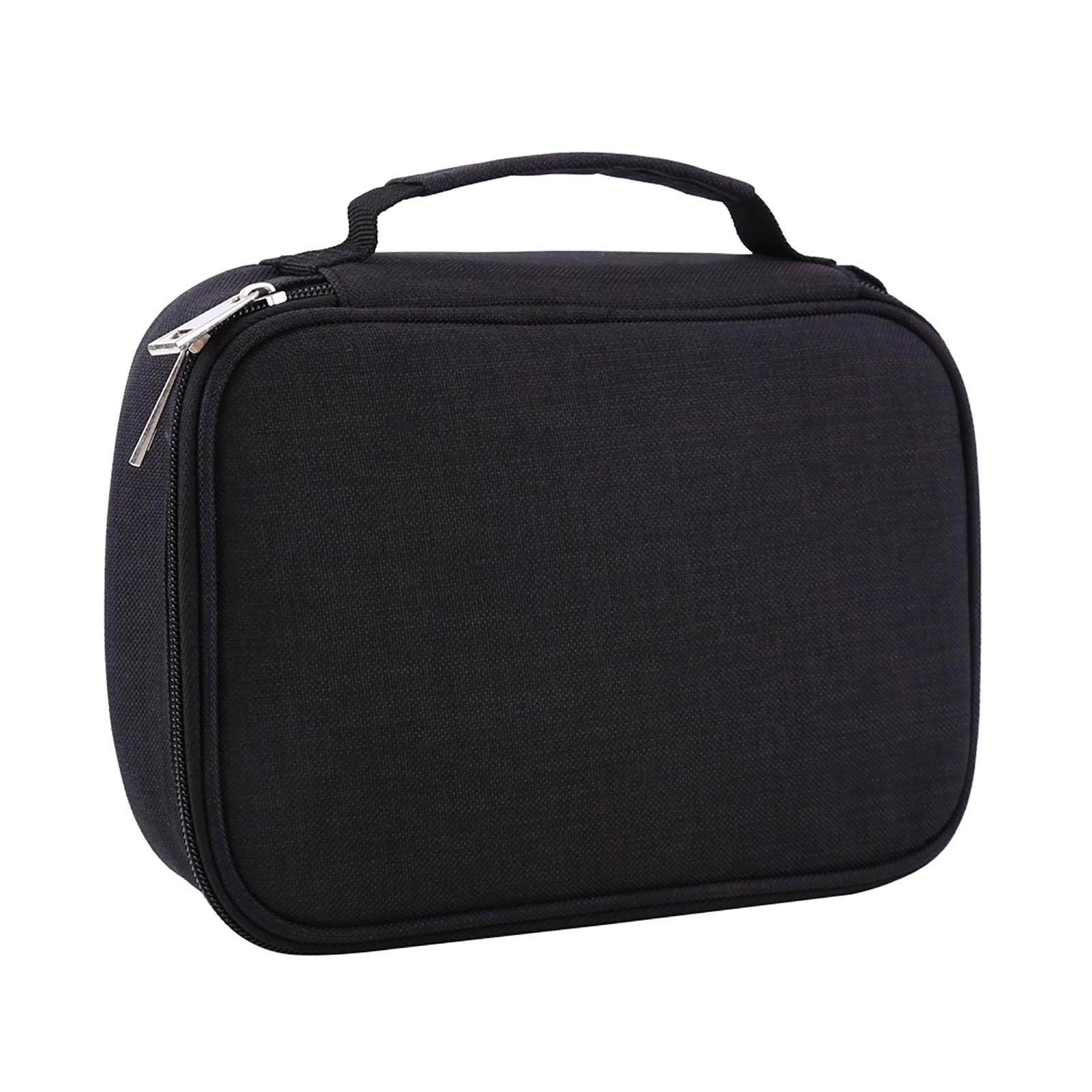 

72 слота многофункциональный складной тканевый пенал большой емкости сумка для ручек на молнии черный чёрный