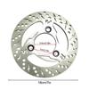 Bisiklet Disk Freni 180mm Metal Bisiklet Rotorları Disk Fren Fren Diski Rotoru Değişimi Ultra Hafif Elektrikli Scooter Diski
