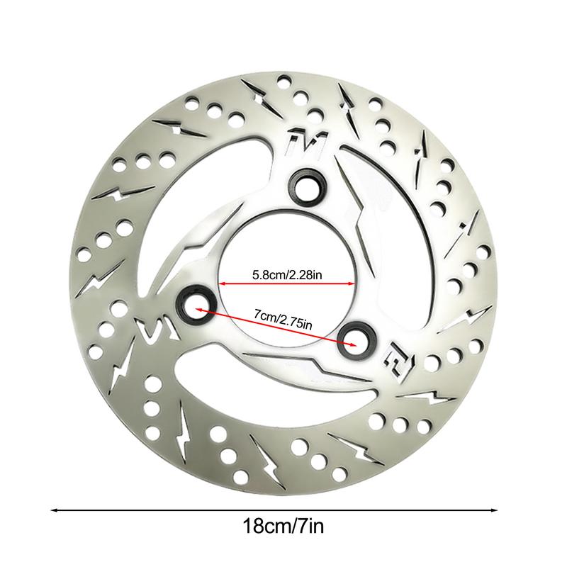 Bisiklet Disk Freni 180mm Metal Bisiklet Rotorları Disk Fren Fren Diski Rotoru Değişimi Ultra Hafif Elektrikli Scooter Diski
