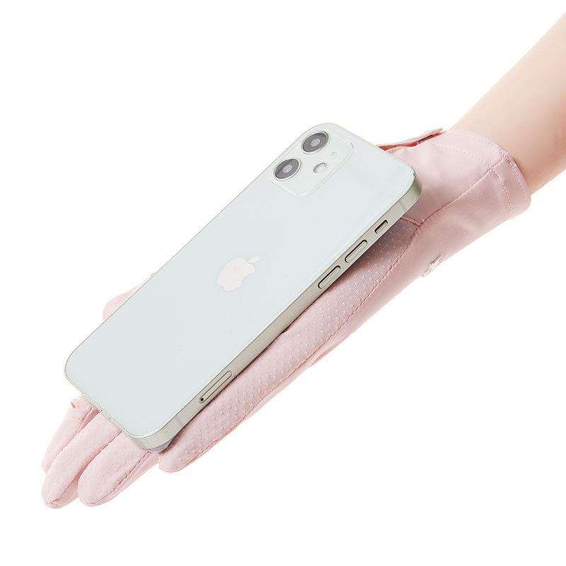 Summer  Sunscreen Gloves For Women Solid Color Uv Protection Ladies Gloves