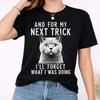 Funny Cat and Kids Tshirt, And For My Next Trick I'll Forget What I Was Doing Tee, Distracted Cat Meme and Kids Tshirt, Cat Lover Gift