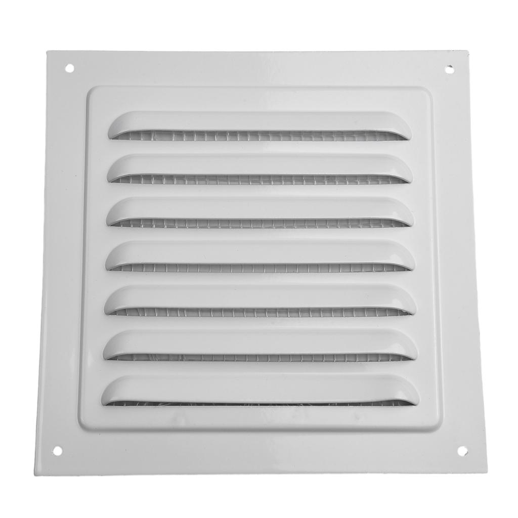 1pc 150/200/250/300mm Aluminum Louvered Vent Grille Cover Square Vent Insect Screen Cover Suitable For Covering Wall Ceiling
