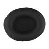Cushioned Feel Comfort Headphone Cushion Oval Headphone Pad Sponge Leather Pad