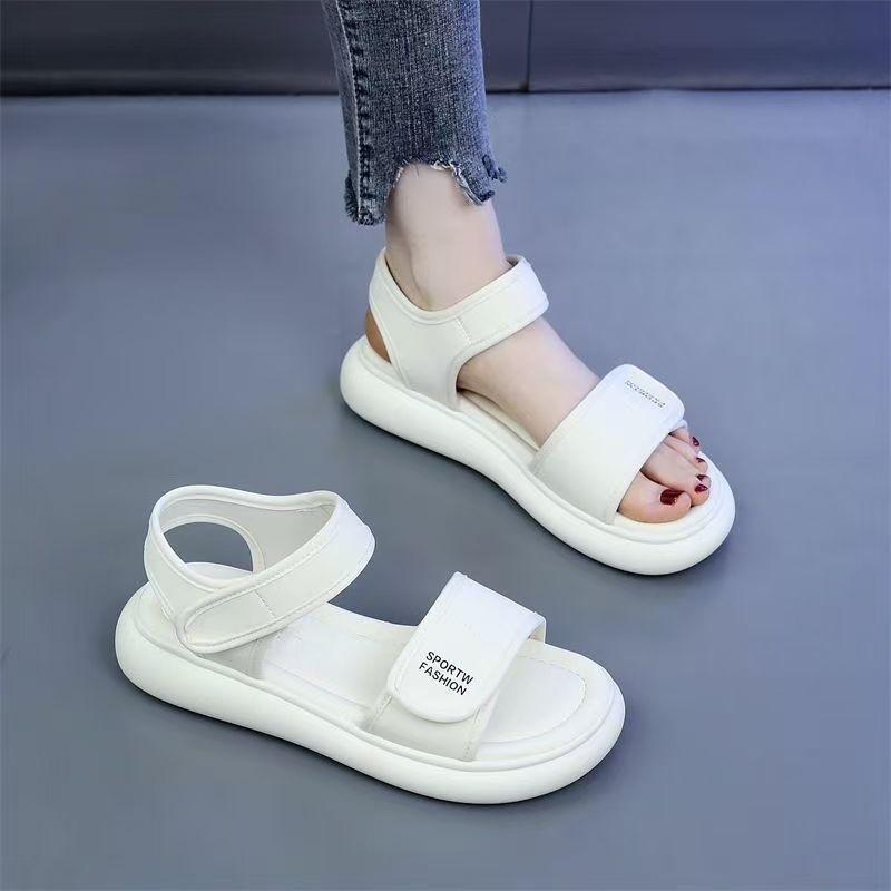 New Summer Sandals Travel Women Shoes New Sandal Sole Durable Sandal Ladies Outdoor Beach Slippers Platform Sandals