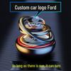 Solar Rotating Car Aromatherapy Ornament