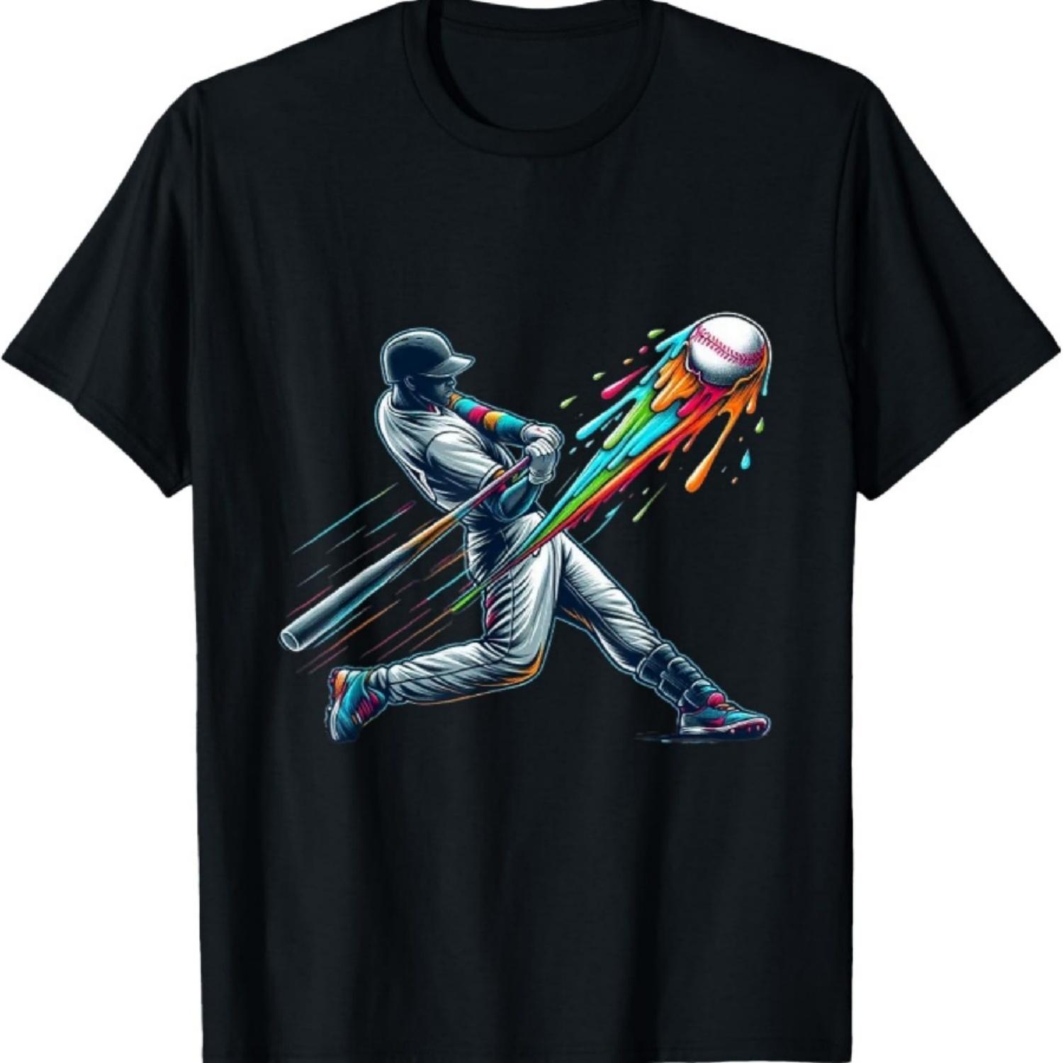 

Baseball Player Drip T-Shirt S