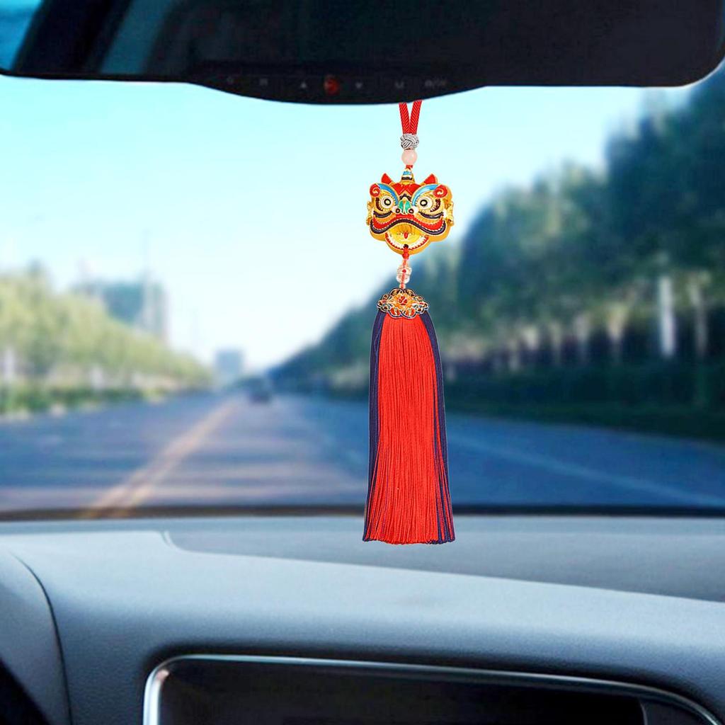 Car Pendant with Tassel for Mirror - Feng Shui Decoration