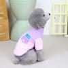 Cat pet winter contrasting color plush vest clothes pet clothing dog clothes pet Nordic plush clothes