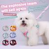 Fashion Pet Harness and Leash Set for Small Dogs Summer Breathable Puppy Dog Vest Harnesses Pinscher Chihuahua mascotas Supplies