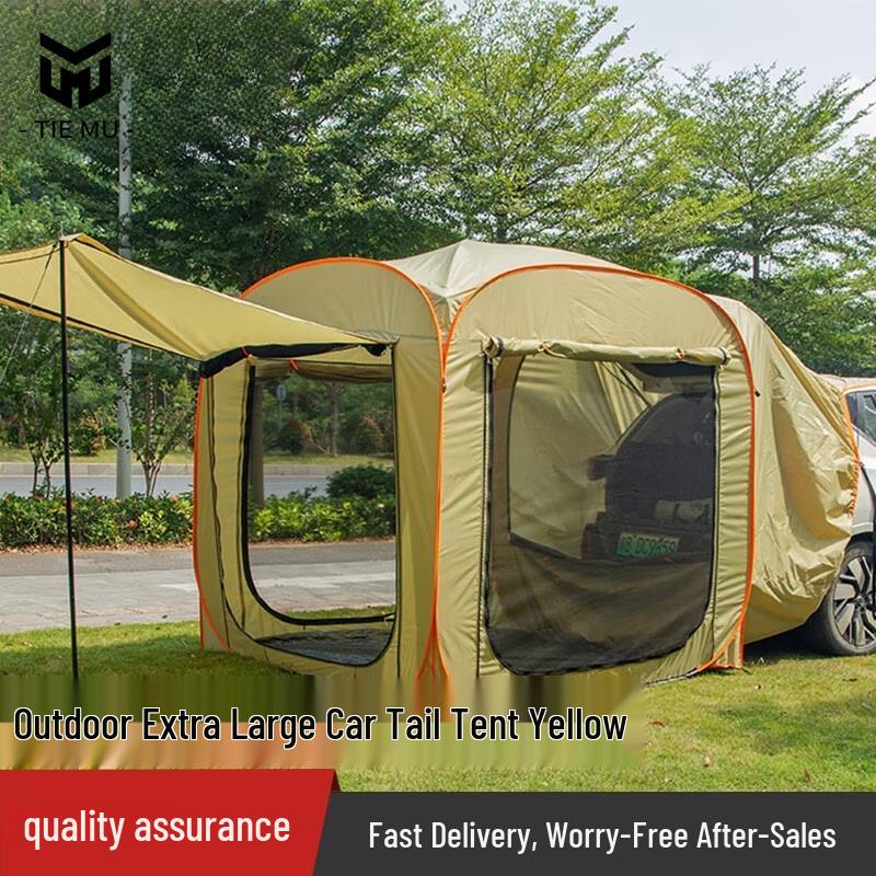 Портативная складная палатка для задней части автомобиля с расширением крыши
