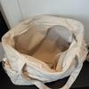 Corduroy Tote Bag Women's Commuter Handbag Large Capacity Shoulder Bag