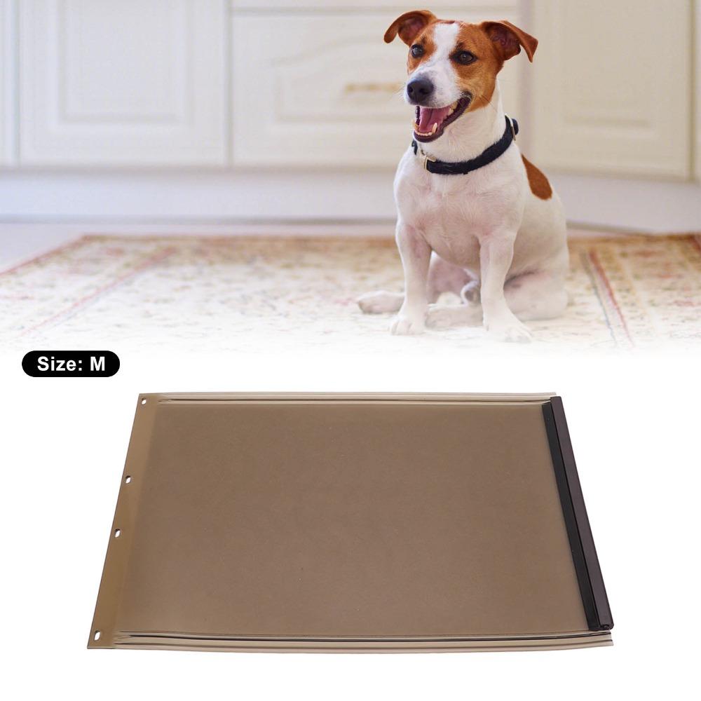 Soft Flexible Dog Door Replacement Flap TPU Made Dog Entry Door Panel  Home Pet Entry