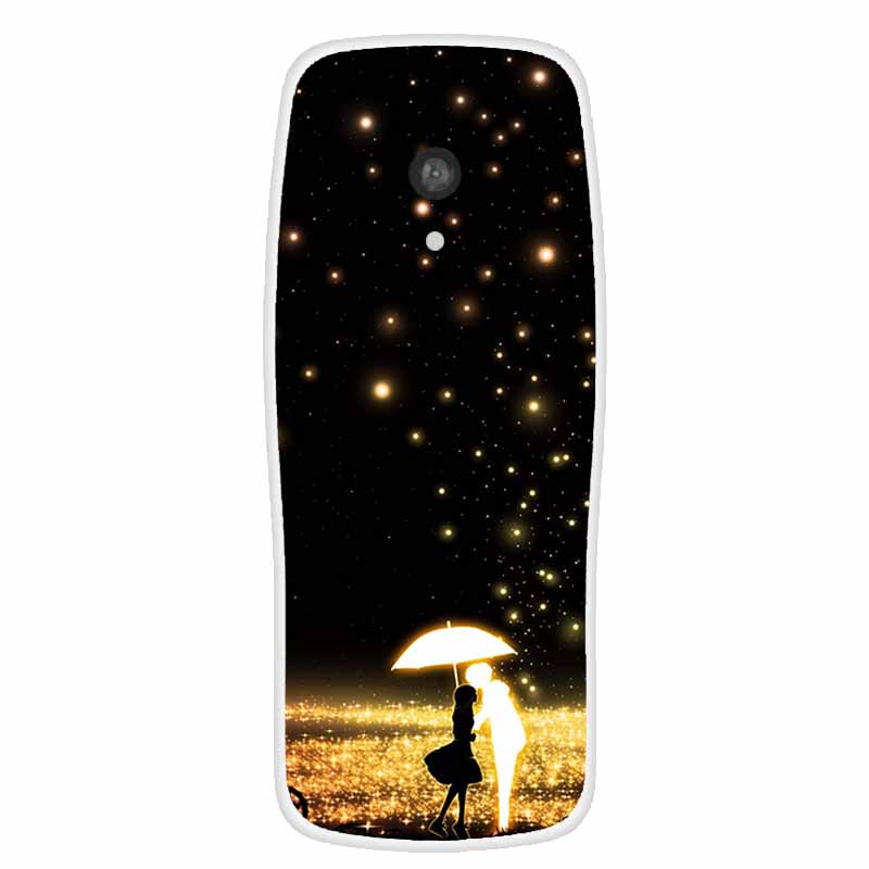 For Nokia 3210 4G 2024 2.4"Cases Clear TPU Soft Silicone Phone Cover for Nokia 3210 TA-1618 Protective Back Shells Cartoon Print