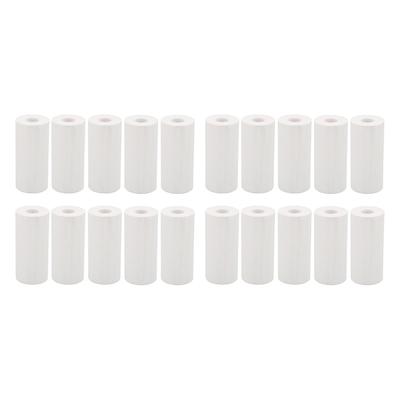20 Rolls Thermal Printer Paper Professional 57x25mm White Mini Printing Paper for Printer Accessories