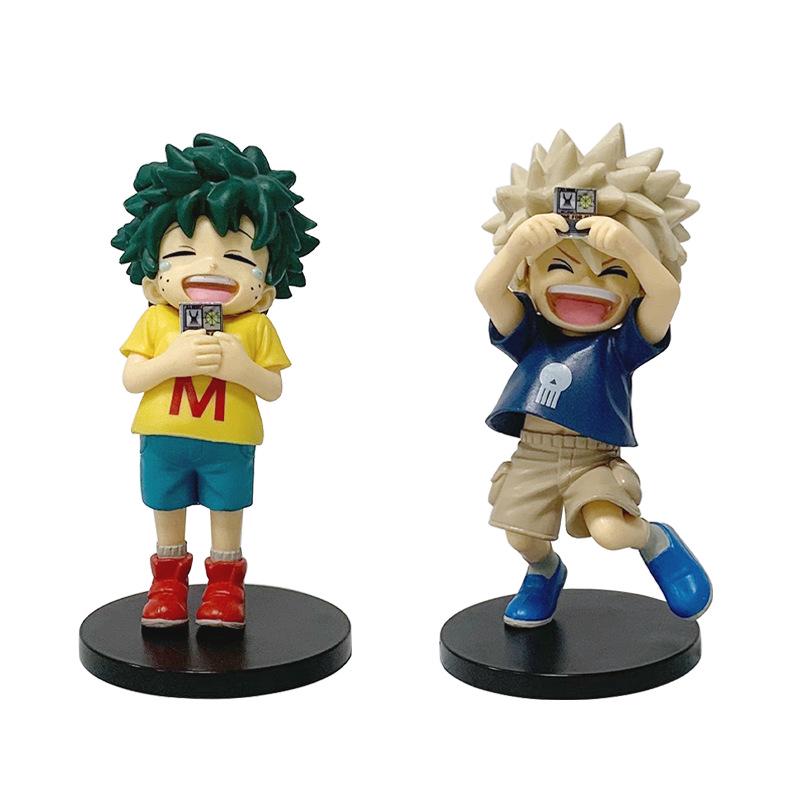 My Hero Academia Izuku Midoriya & Katsuki Bakugo Childhood Figurine Set
