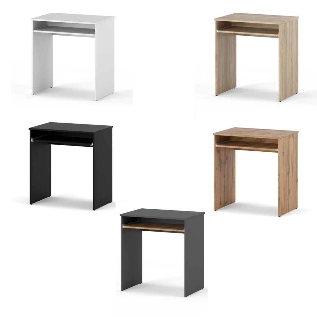 Small Computer Desk Sonoma Oak 68 CM 1 Shelf School Gaming Furniture