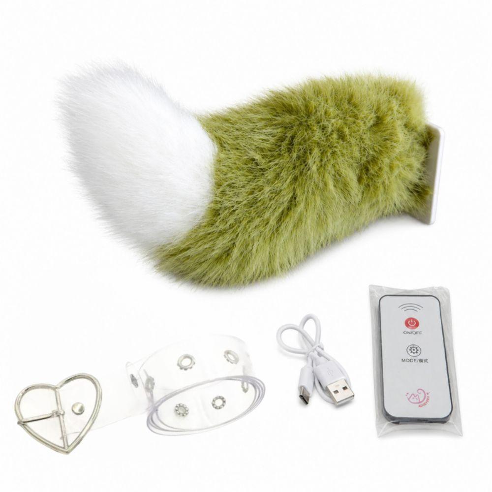 Voice Control Role-playing Belt Plush Electric Tail  Halloween Cosplay Performances, Etc