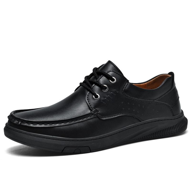 Men's Leather Shoes Classic Slip- Flat Loafers Casual Shoes Soft Sole Men Sneakers Moccasin Loafers for Men Zapatillas Hombre