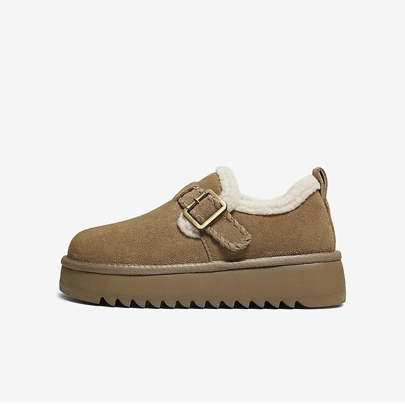 BASTO Women s Winter Plush Platform Shoes N8079DM5 37
