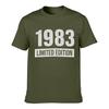 1983 Limited Edition Distressed Vintage Loose Vintage Distressed Washed Casual Tee