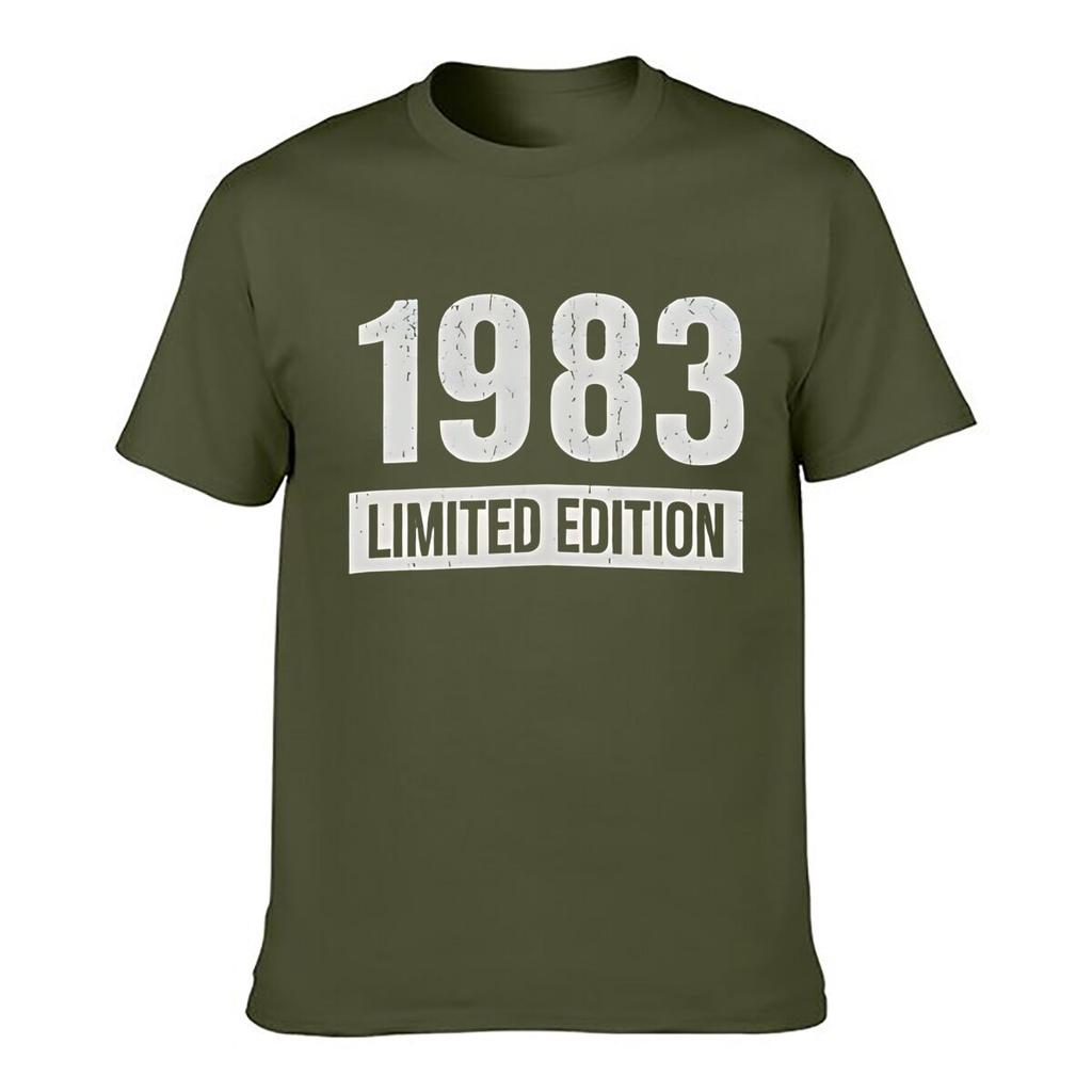 1983 Limited Edition Distressed Vintage Loose Vintage Distressed Washed Casual Tee
