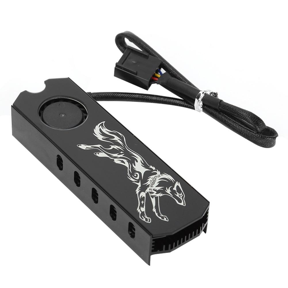 Solid State Hard Disk Heat Sink Supports Speed Regulation Without Light M.2 2280