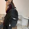 Korean Backpack for Large School High School Student Town Black [ZESU] Women, Capacity, Rucksack, Backpack, Men's, Lightweight, Men's, Women's,