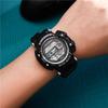 LED Jugend Leuchtende Wasserdichte Sport Chronograph Multifunktionsuhr