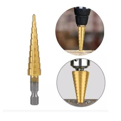 3-12Hex Titanium Drill Bit Hole Cutter For Sheet Metal