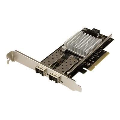 PCI Express Netzwerkkarte - STARTECH - 2 Glasfaserports - 10 Gigabit Ethernet - Offener SFP+ - Intel Chipsatz