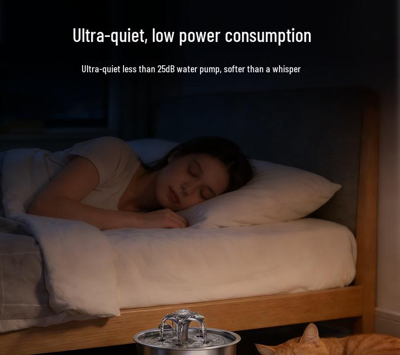 Automatic Pet Water Dispenser with Circulating Flow for Cats & Dogs