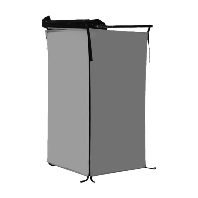 Multiple Purpose Outdoor Shower Tent Quick Assembly Feature Upgrades for Bathroom Changing Room And Toilet Use Vehicle Side
