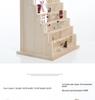 Solid Wood Jewelry Display Stand: Earring, Necklace & Bracelet Organizer.