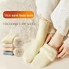 Women's Plush Thick Velvet Winter Socks - Mid & Long Tube for Warmth