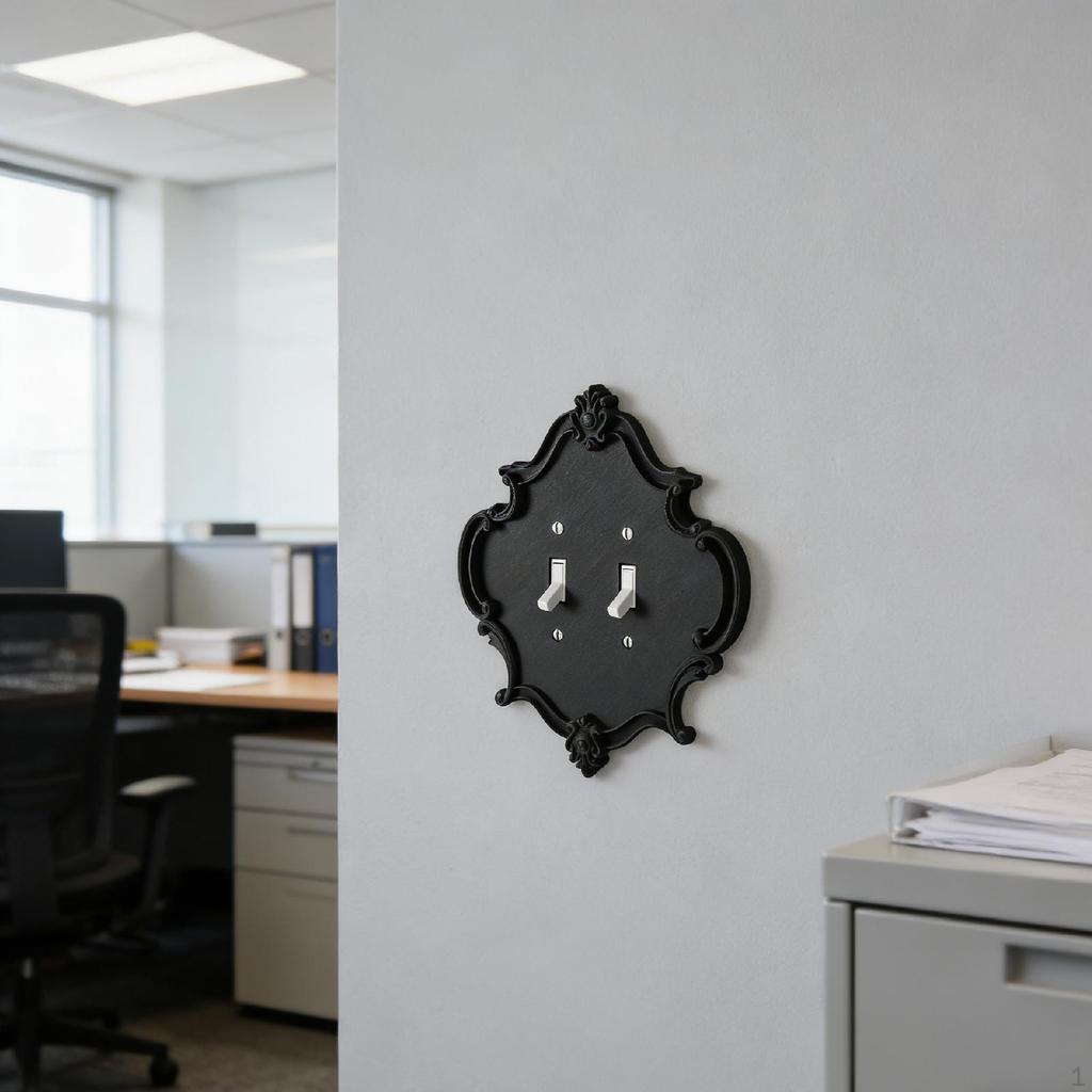 Light Cover Outlet Decorative Wallplate Bedroom Cabin Easy Installation Kitchen Country